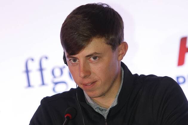Conference de presse HNA Open de France - Matthew Fitzpatrick NEWS : Conference de presse HNA Open de France - Paris - 09 01 2017 MichaelBaucher Panoramic 