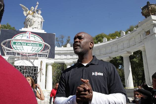 Forme basketball player Gary Peyton participates at the presentation of the NBA Basketball Herren USA regular games that will be played in Mexico, in Mexico City, 10 January 2017. EFE Alex Cruz THE NBA PRESENTS NBA GAMES IN MEXICO !ACHTUNG: NUR REDAKTIONELLE NUTZUNG!  MEX010 20170110-636196824125754647