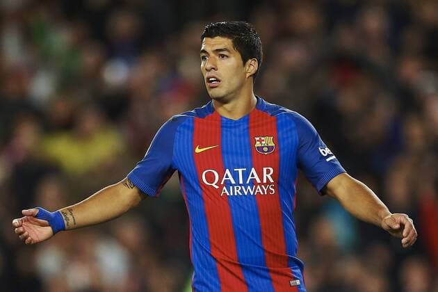 FC Barcelona Barca s Uruguayan striker Luis Alberto Suarez during the King s Cup round of 16 second leg match against Athletic Bilbao at Camp Nou stadium in Barcelona, Catalonia, Spain, 11 January 2017. FC BARCELONA VS. ATHLETIC BILBAO !ACHTUNG: NUR REDAKTIONELLE NUTZUNG!  BCN001 20170111-636197686210976037