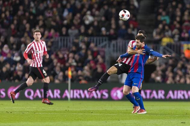 SPAIN - January, 11th: during the match between FC Barcelona Barca vs Athletic Club, for the matchday 1 8 of the Spanish King s Cup, played at Camp Nou Stadium on 11th January 2017 in Barcelona, Spain. (Credit: Mikel Trigueros Urbanandsport Cordon Press)  xMikelxTriguerosx xSPAINx-xFCxBarcelonaxvsxAthleticxClubx-xSpanishxKing sxCupx-x2016 17x