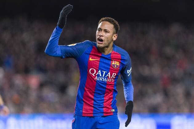 Fußball, Copa del Rey, FC Barcelona - Athletic Bilbao SPAIN - January, 11th: Neymar during the match between FC Barcelona Barca vs Athletic Club, for the matchday 1 8 of the Spanish King s Cup (Copa del Rey), played at Camp Nou Stadium on 11th January 2017 in Barcelona, Spain.  xMikelxTriguerosx xSPAINx-xFCxBarcelonaxvsxAthleticxClubx-xSpanishxKing sxCupx-x2016 17x