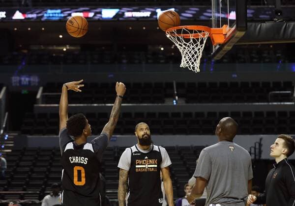 NBA, Training der Phonix Suns und Dallas Mavericks in Mexico City January 11, 2017 - Mexico -  - ZUMAu78_ 20170111_zaf_u78_024
