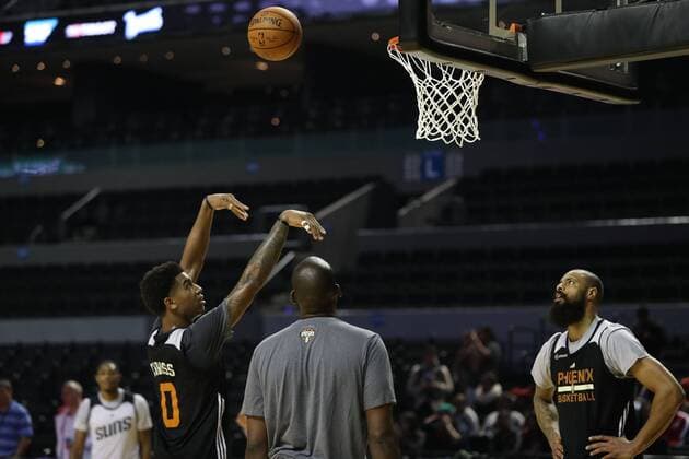 NBA, Training der Phonix Suns und Dallas Mavericks in Mexico City January 11, 2017 - Mexico -  - ZUMAu78_ 20170111_zaf_u78_025