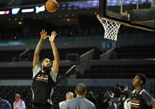 NBA, Training der Phonix Suns und Dallas Mavericks in Mexico City January 11, 2017 - Mexico -  - ZUMAu78_ 20170111_zaf_u78_026