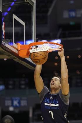 NBA, Training der Phonix Suns und Dallas Mavericks in Mexico City January 11, 2017 - Mexico - Dwight Powell  - ZUMAu78_ 20170111_zaf_u78_028
