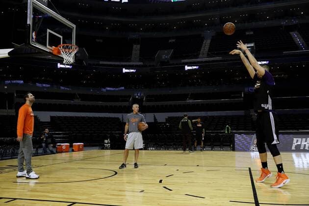 NBA, Training der Phonix Suns und Dallas Mavericks in Mexico City January 11, 2017 - Mexico - Alex Leon  - ZUMAu78_ 20170111_zaf_u78_039