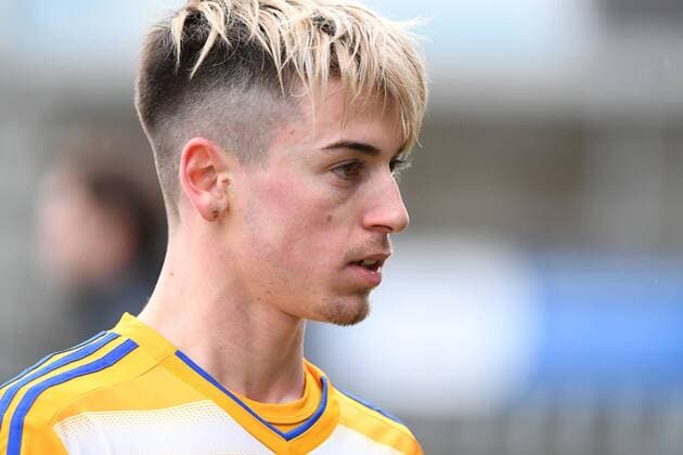 12.01.2017 Wil , Schweiz Fussball Herren Testspiel Saison 2016 2017 FC Wil - FC Luzern Bild zeigt Luzerns Neuzugang Lucas Scholl (GER) Aktion Einzelbild 