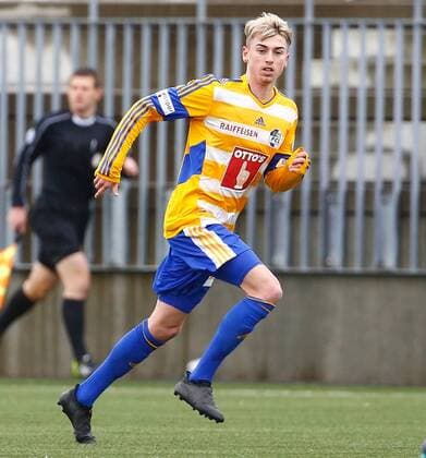 12.01.2017 IGP Arena Wil , SCHWEIZ , Saison 2016 2017 Fussball Testspiel FC Wil - FC Luzern Lucas Scholl (FC Luzern) 