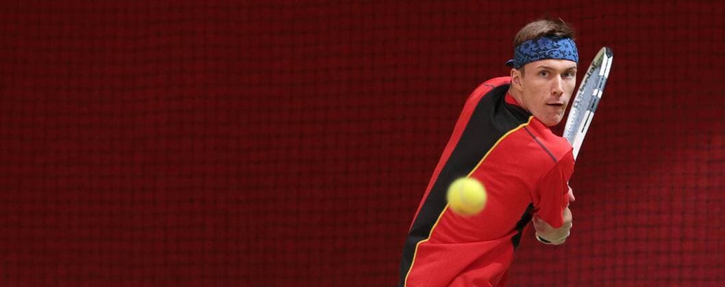 13.01.2017, Deutschland, Schwieberdingen, Südwestbank Tennis Grand Prix 2017: Jan CHOINSKI (GER)
