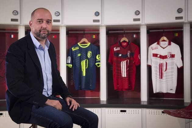 Gerard Lopez - Neuer Präsident LOSC FRA Fußball Ligue Une : OSC Lille Shooting - 13 01 2017 JBAutissier Panoramic 