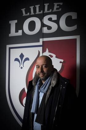Gerard Lopez - Neuer Präsident LOSC FRA Fußball Ligue Une : OSC Lille Shooting - 13 01 2017 JBAutissier Panoramic 