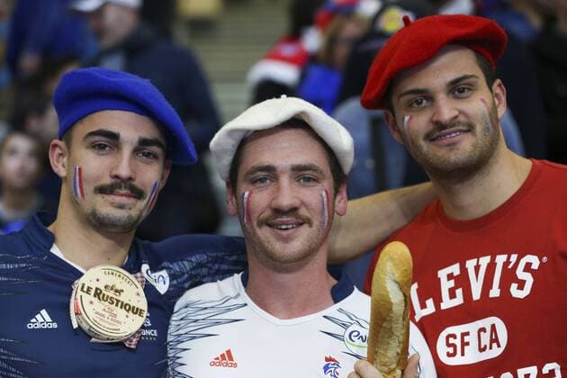 Fans FRA HANDBALL : Rußland vs Frankreich - WM Nationalteam - Nantes - 17 01 2017 GwendolineLeGoff Panoramic 