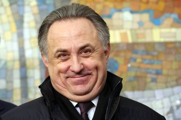January 19, 2017. - Russia, Saint Petersburg. - St.Petersburg launches metro train dedicated to FIFA 2017 Confederations Cup. In picture: Russian Deputy Prime Minister Vitaly Mutko. PhotoagencyxInterpress 