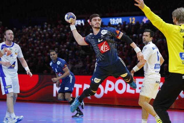 Handball WM, Frankreich - Island Ludovic Fabregas (FRA) HANDBALL : France vs Island - WM - 21 01 2017 GwendolineLeGoff 