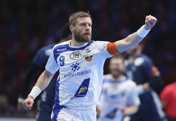 Gudjon Valur Sigurdsson (ISL) HANDBALL : Nationalteam Frankreich v Island - WM - 21 01 2017 GwendolineLeGoff 
