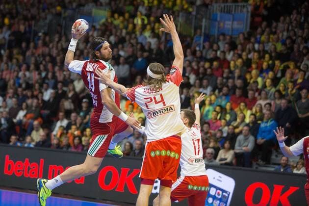 NAGY Laszlo (Hongrie) HANDBALL : Ungarn vs Dänemark - WM Handball Nationalteam Länderspiel - 22 01 2017 THEOPHILELAURENT PANORAMIC 