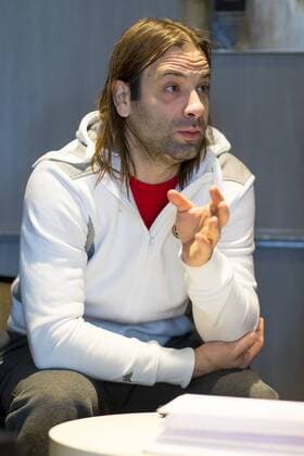 Ivano Balic im Interview mit Arne Wohlfarth. Interview mit Ivano Balic, Preliminary Round, 25th IHF Mens World Championship WM Weltmeisterschaft Handball, 17.01.17 Rouen Seine-Maritime France Kindarena Copyright: xAgentur54Gradx xFelixxKoenigx