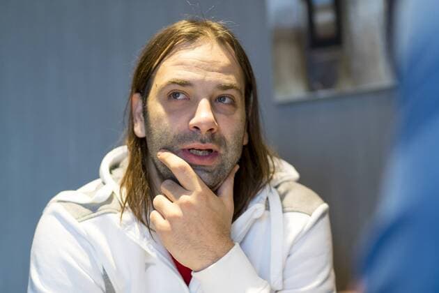 Ivano Balic im Interview mit Arne Wohlfarth. Interview mit Ivano Balic, Preliminary Round, 25th IHF Mens World Championship WM Weltmeisterschaft Handball, 17.01.17 Rouen Seine-Maritime France Kindarena Copyright: xAgentur54Gradx xFelixxKoenigx