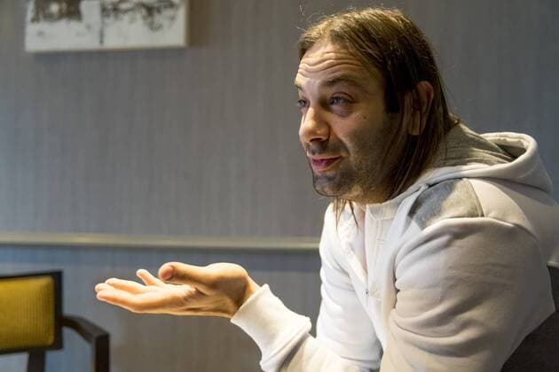 Ivano Balic im Interview mit Arne Wohlfarth. Interview mit Ivano Balic, Preliminary Round, 25th IHF Mens World Championship WM Weltmeisterschaft Handball, 17.01.17 Rouen Seine-Maritime France Kindarena Copyright: xAgentur54Gradx xFelixxKoenigx