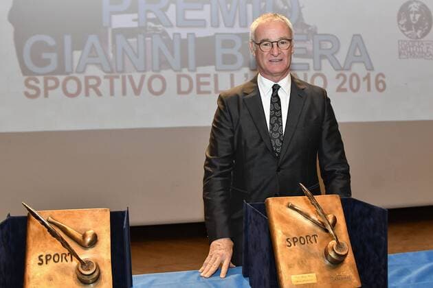 Verleihung des Premio Gianni Brera in Mailand Milano. Premio Gianni Brera. Sportivo dell anno 2016 sedicesima edizione. Pictured: Claudio Ranieri  Copyright: xBluxSickix xIPAx