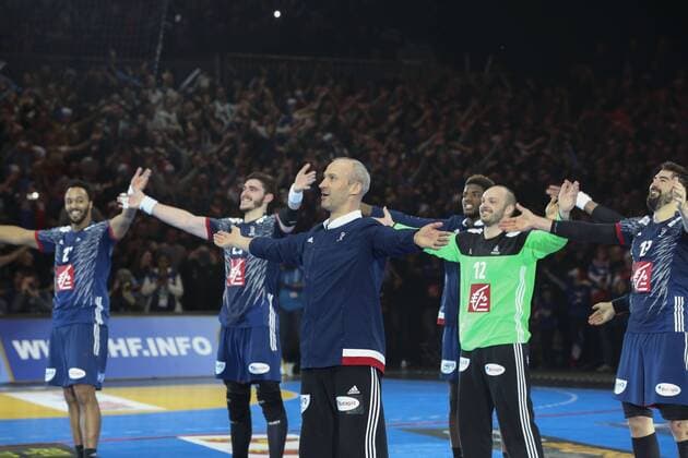 Thierry Omeyer (FRA) (FRA) HANDBALL : Frankreich vs Schweden - Viertelfinale WM Nationalteam Länderspiel - Lille - 24 01 2017 GwendolineLeGoff Panoramic 