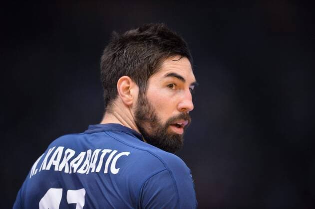 Bilder des Tages - SPORT Handball, WM Halbfinale, Frankreich - Slowenien Nikola Karabatic (fra) HANDBALL : Frankreich - Slowenien - Semifinale - Handball WM Herren Nationalteam Länderspiel - 26 01 2017 AnthonyBIBARD FEP Panoramic 
