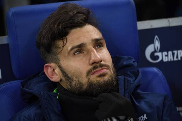27.01.2017, xjhx, Fussball 1.Bundesliga, Schalke 04 - Eintracht Frankfurt, emspor, v.l. Daniel Caligiuri (FC Schalke 04) Gelsenkirchen