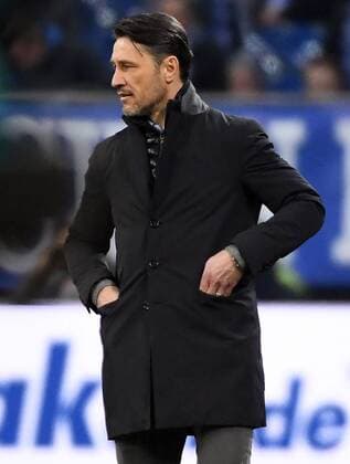 27.01.2017, xjhx, Fussball 1.Bundesliga, Schalke 04 - Eintracht Frankfurt, emspor, v.l. Trainer Niko Kovac (Eintracht Frankfurt) Gelsenkirchen