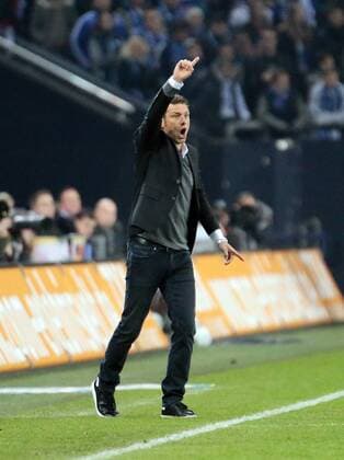 27.01.2017, xovx, Fussball 1.Bundesliga, Schalke 04 - Eintracht Frankfurt, emspor , Trainer Markus Weinzierl (FC Schalke 04), Freisteller. Gelsenkirchen