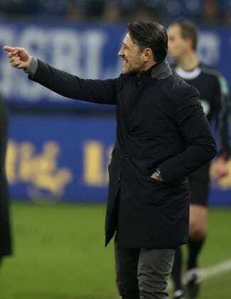 27.01.2017, Fussball GER, 1. Bundesliga Saison 2016 2017, 18. Spieltag, FC Schalke 04 - Eintracht Frankfurt, , Cheftrainer Nico KOVAC (Eintracht Frankfurt)