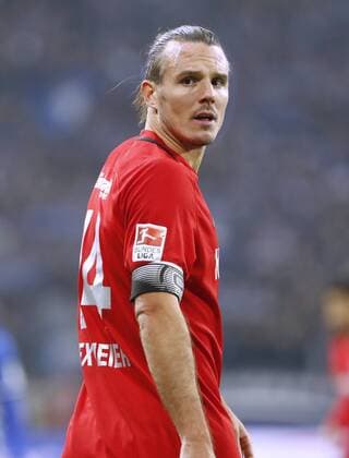 MEIER Alexander Team Eintracht Frankfurt Fussball Bundesliga DFL Saison 2016-2017 Spiel FC Schalke 04 - Eintracht Frankfurt 0 : 1 am 28. Januar 2017 in Gelsenkirchen 