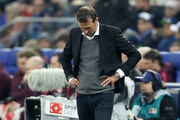 xuhjbGelsenkirchen, Veltins Arena, 27.01.17, 1. Bundesliga - 18. Spieltag - FC Schalke 04 - Eintracht Frankfurt Bild: Chef Trainer Marcus Weinzierl (Schalke 04) Gelsenkirchen