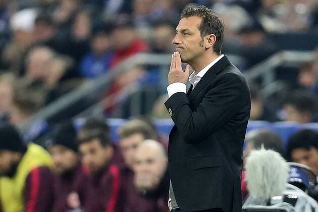xuhjbGelsenkirchen, Veltins Arena, 27.01.17, 1. Bundesliga - 18. Spieltag - FC Schalke 04 - Eintracht Frankfurt Bild: Chef Trainer Marcus Weinzierl (Schalke 04) Gelsenkirchen