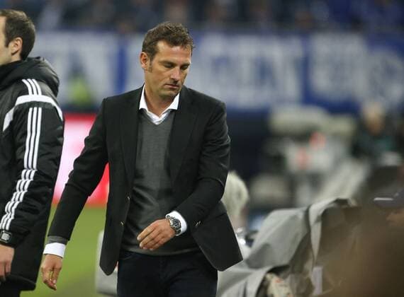 27.01.2017, Fussball GER, 1. Bundesliga Saison 2016 2017, 18. Spieltag, FC Schalke 04 - Eintracht Frankfurt 0:1, Trainer Markus Weinzierl (FC Schalke 04)