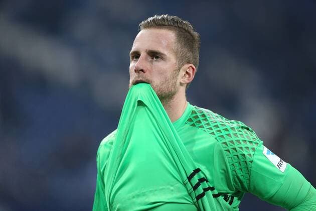 27.01.2017, Fussball GER, 1. Bundesliga Saison 2016 2017, 18. Spieltag, FC Schalke 04 - Eintracht Frankfurt 0:1, Torwart Ralf Faehrmann, Ralf Fährmann (Schalke 04)