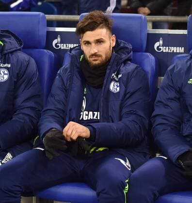 27.01.2017, Fussball GER, 1. Bundesliga Saison 2016 2017, 18. Spieltag, FC Schalke 04 - Eintracht Frankfurt 0:1, Daniel Caligiuri (FC Schalke 04)
