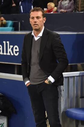 27.01.2017, Fussball GER, 1. Bundesliga Saison 2016 2017, 18. Spieltag, FC Schalke 04 - Eintracht Frankfurt 0:1, Trainer Markus Weinzierl (FC Schalke 04)