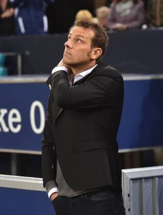 27.01.2017, Fussball GER, 1. Bundesliga Saison 2016 2017, 18. Spieltag, FC Schalke 04 - Eintracht Frankfurt 0:1, Trainer Markus Weinzierl (FC Schalke 04)