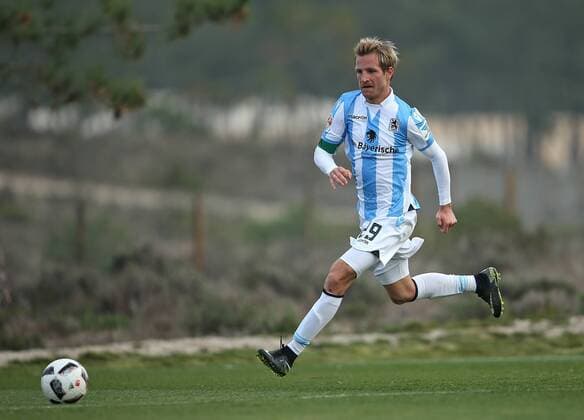 12.01.2017, Fussball 2.Bundesliga 2016 2017, Testspiel im Trainingslager Troia (Portugal), TSV 1860 München - Real Clube. Stefan Aigner (1860 München) 