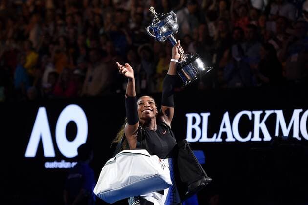 Serena Williams (USA) TENNIS : Australian Open 2016 - 28 01 2017 VirginieBouyer Panoramic 