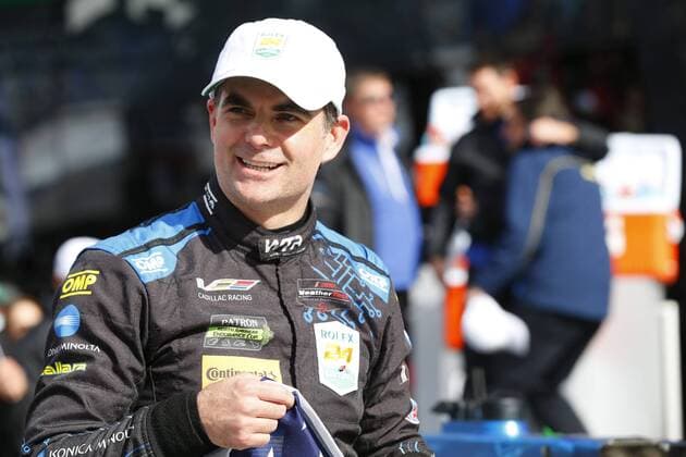 January 29, 2017 - Daytona Beach, Florida, United States of America - January 29, 2017 - Daytona Beach, Florida, USA: Jeff Gordon poses for pictures in Victory Lane with his teammates after winning the Rolex 24 At Daytona at Daytona International Speedway in Daytona Beach, Florida. IMSA 2017: IMSA WeatherTech SportsCar Championship Rolex 24 At Daytona January 29 - ZUMAa161 20170129_zaa_a161_096 Copyright: xJustinxR.xNoexAspxIncx