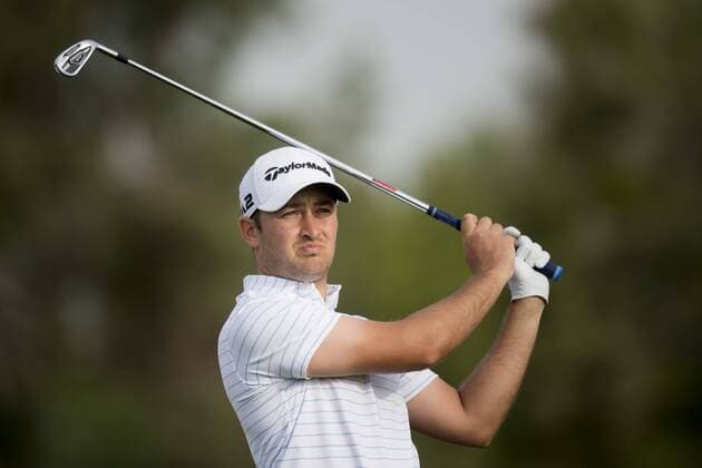 170202 Daniel Brooks, England - Abschlag - Tag 1 - Dubai Dessert Classic - 2 februar 2017 .  Copyright: LUDVIGxTHUNMAN BB170202LT012
