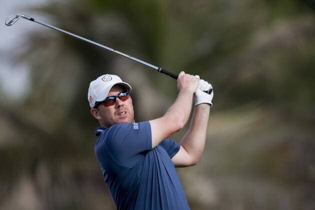 170202 Richie Ramsay, (SCO) - Abschlag - Tag 1 - Dubai Dessert Classic - 2 februar 2017 .  Copyright: LUDVIGxTHUNMAN BB170202LT020