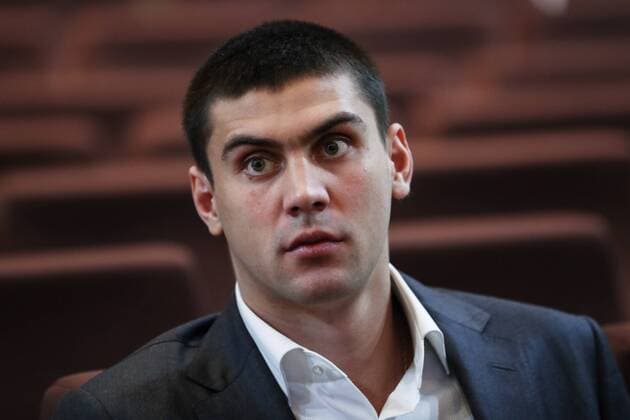 Verleihung Russischer Sportpreis MOSCOW, RUSSIA - FEBRUARY 2, 2017: Olympic boxing champion Yevgeny Tishchenko attends the 2016 Silver Doe awards ceremony at the Russian Olympic Committee (ROC) building. The award was established by Russia s Federation of Sports Journalists and is presented annually to outstanding sportsmen and coaches. SergeiSavostyanov TASS  TS03FC06