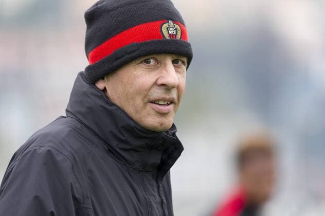 Fußball, OGC Nizza Training Lucien Favre (Coach OGC Nice) Fußball FRA - Training OGC Nizza - Ligue 1 - 02 02 2017 NorbertScanella Panoramic 