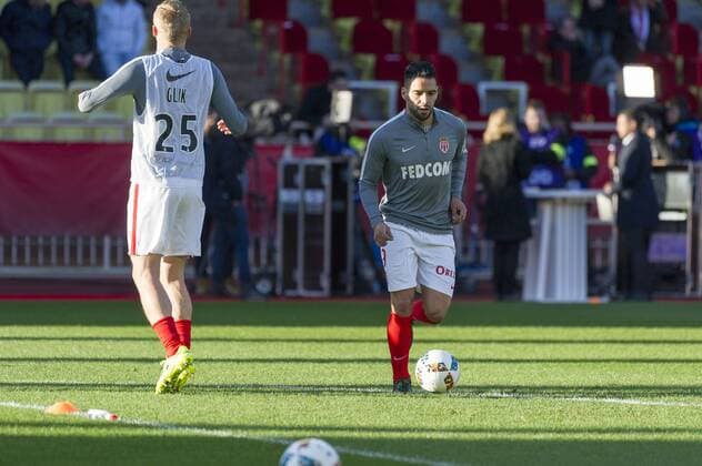 Radamel Falcao (AS Monaco) - Fussball Frankreich, Ligue 1, AS Monaco vs. OGC Nice - 04 02 2017 NorbertScanella Panoramic 
