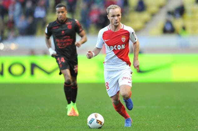 18 VALERE GERMAIN (mon) - Fussball Frankreich, Ligue 1, AS Monaco vs. OGC Nice - 04 02 2017 FEP Panoramic 