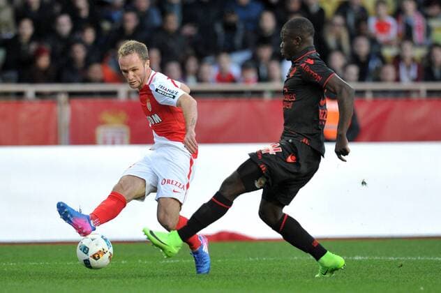 18 VALERE GERMAIN (mon) - Fussball Frankreich, Ligue 1, AS Monaco vs. OGC Nice - 04 02 2017 FEP Panoramic 