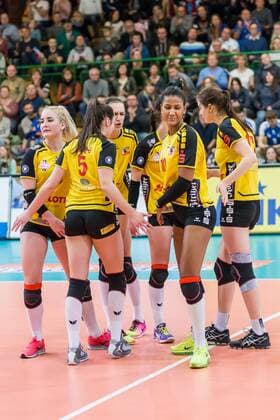 Teamkreis, Mannschaftskreis, VfB Suhl; Enttäuschung, enttäuscht, Frustration, disappointed, Volleyball, Volleyball-Bundesliga Frauen, VfB Suhl Lotto Thüringen - USC Münster, xprx