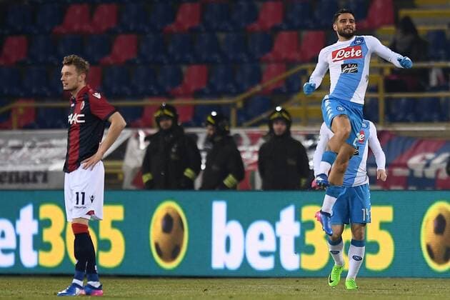 Mg Bologna 04 02 2017 - Football Serie A FC Bologna- SSC Napoli Lorenzo Insigne 